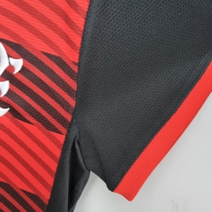 Camisa Flamengo 1 22/23 Torcedor Adidas Feminina - Vermelho e Preto - loja online