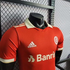 Camisa Internacional 1 22/23 Jogador Adidas Masculina - Vermelha na internet