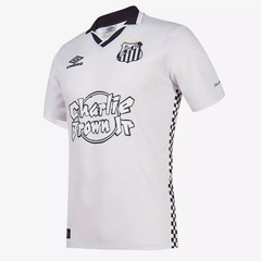 Camisa Santos Charlie Brown 22/23 Torcedor Umbro Masculina - Branca na internet