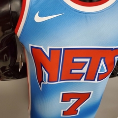 Regata Brooklyn Nets Azul e Vermelho - Nike - Masculina - comprar online