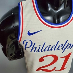 Regata Philadelphia 76ers Bege - Nike - Masculina na internet