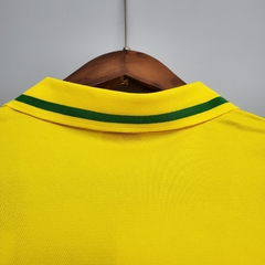 Camisa Seleção Brasileira Polo 20/21 Torcedor Nike Masculina - Amarela