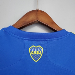 Camisa Boca Juniors Home 21/22 Torcedor Adidas Masculina - Azul - loja online