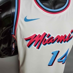 Regata Miami Heat Branca - Nike - Masculina - comprar online