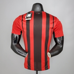 Camisa AC Milan 1 21/22 Jogador Puma Masculino - Vermelho e Preto na internet