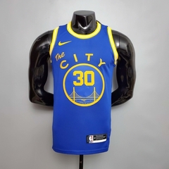 Regata Golden State Warriors City Edition Azul - Nike - Masculina