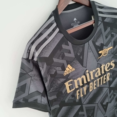 Camisa Arsenal Away 22/23 Torcedor Adidas Masculino - Preta - Lux Esports - Camisas de Futebol