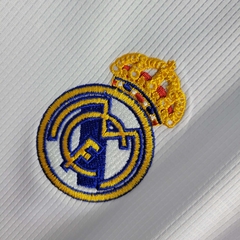 Imagem do Camisa Real Madrid Retrô 18/19 Torcedor Adidas Masculina - Branca e Dourado