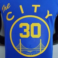 Regata Golden State Warriors City Edition Azul - Nike - Masculina - loja online