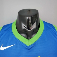 Regata Dallas Mavericks Azul e Verde - Nike - Masculina na internet