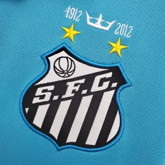 Camisa Santos Retrô 12/13 Torcedor Nike Masculino - Azul bebê