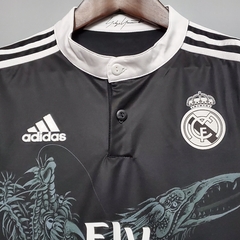 Camisa Real Madrid Retrô 14/15 Torcedor Adidas Masculino - Preto na internet