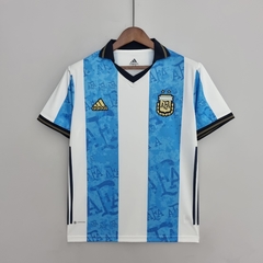 Camisa Seleção Argentina 22/23 Torcedor Adidas Masculino - Azul e Branco