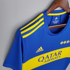 Camisa Boca Juniors Home 21/22 Torcedor Adidas Masculina - Azul na internet