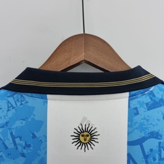 Camisa Seleção Argentina 22/23 Torcedor Adidas Masculino - Azul e Branco na internet