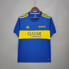 Camisa Boca Juniors Home 21/22 Torcedor Adidas Masculina - Azul