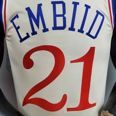 Imagem do Regata Philadelphia 76ers Bege - Nike - Masculina