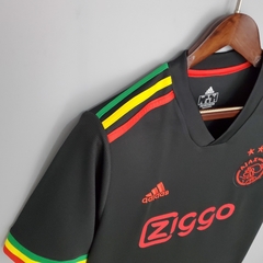 Imagem do Camisa Ajax Third 21/22 Torcedor Adidas Masculina - Preta