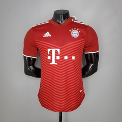 Camisa Bayern de Munique 1 21/22 Jogador Adidas Masculino - Vermelha