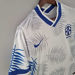 Camisa Seleção Br@z!l Concept 22/23 Torcedor Nike Masculino - Branco na internet