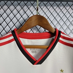 Camisa Flamengo II 22/23 Torcedor Adidas Feminina - Branca - Lux Esports - Camisas de Futebol