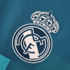 Camisa Real Madrid Retrô 17/18 Torcedor Adidas Masculino - Azul - Lux Esports - Camisas de Futebol