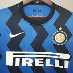 Camisa Inter de Milão I 20/21 Torcedor Nike Masculino - Azul - Lux Esports - Camisas de Futebol