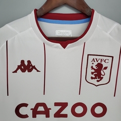 Camisa Aston Villa Third 21/22 Torcedor Kappa Masculino - Branco na internet