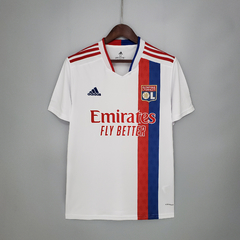 Camisa Lyon Home 21/22 Torcedor Adidas Masculina - Branca