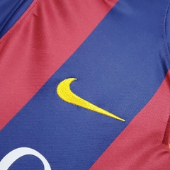 Camisa Barcelona Retrô 14/15 Torcedor Nike Masculino - Azul e Vermelho - Lux Esports - Camisas de Futebol