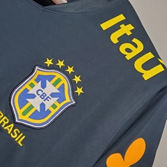 Camisa Seleção Brasileira Treino 21/22 Torcedor Nike Masculino - Azul Escuro - loja online