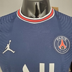 Camisa PSG 1 21/22 Jogador Jordan Masculino - Azul na internet