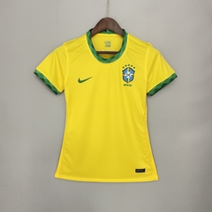 Camisa Seleção Brasileira Home 20/21 Torcedor Nike Feminina - Amarela - comprar online