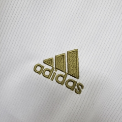 Camisa Real Madrid 1 19/20 Torcedor Adidas Masculino - Branco e Dourada - loja online