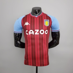 Camisa Aston Villa 1 Jogador Kappa Masculino - Vermelho