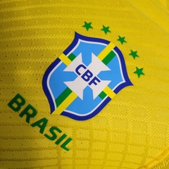 Camisa Seleção Brasileira Cristo Redentor 22/23 Jogador Nike Masculino - Amarela - loja online