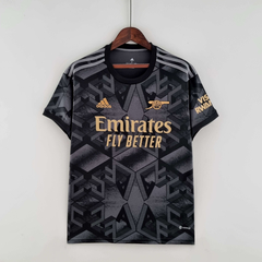 camisa-arsenal-away-22-23-2022-2023-preto-preta-dourada-emirates-adidas-nova-lancamento-lançamento