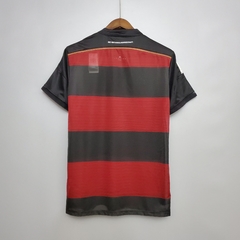 Camisa Seleção Alemanha Retrô 2014 Torcedor Adidas Masculino - Vermelho e Preto - comprar online