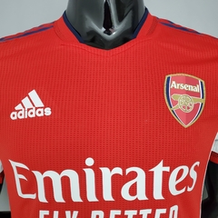 Camisa Arsenal 1 21/22 Jogador Adidas Masculino - Vermelho - comprar online