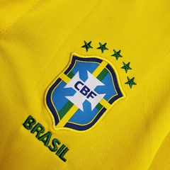 Camisa Seleção Brasileira Polo 20/21 Torcedor Nike Masculina - Amarela - Lux Esports - Camisas de Futebol