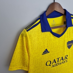 Camisa Boca Juniors 1 22/23 Torcedor Adidas Masculino - Amarela - Lux Esports - Camisas de Futebol