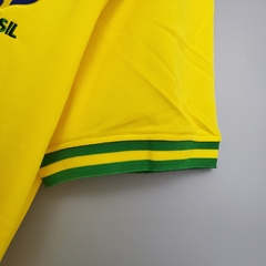 Camisa Seleção Brasileira Polo 20/21 Torcedor Nike Masculina - Amarela - loja online