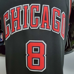 Regata Chicago Bulls Preta - Nike - Masculina - Lux Esports - Camisas de Futebol