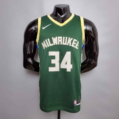 Regata Milkwaukee Bucks Verde - Nike - Masculina