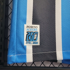 Camisa Grêmio 1 22/23 Torcedor Umbro Masculino - Azul e Preto na internet