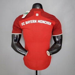 Camisa Bayern de Munique 1 21/22 Jogador Adidas Masculino - Vermelha - Lux Esports - Camisas de Futebol