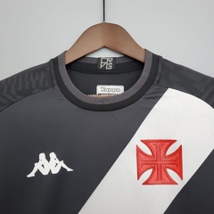 Camisa Vasco da Gama Home 21/22 Torcedor Kappa Masculino - Preto na internet