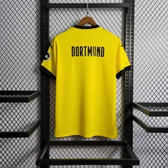 Camisa Borussia Dortmund 1 22/23 Torcedor Puma Masculina - Amarelo e Preto - Lux Esports - Camisas de Futebol