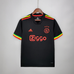 Camisa Ajax Third 21/22 Torcedor Adidas Masculina - Preta