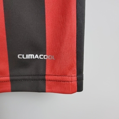 Camisa AC Milan Retrô 09/10 Torcedor Adidas Masculino - Preto e Vermelho - comprar online